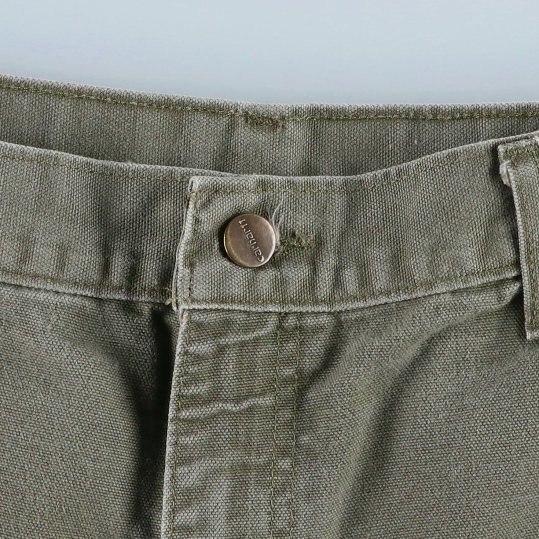 Carhartt ORIGINAL FIT Duck Painter Shorts, Shorts, Men's, W34 equivalent cotton gray type Vintage Second Hand