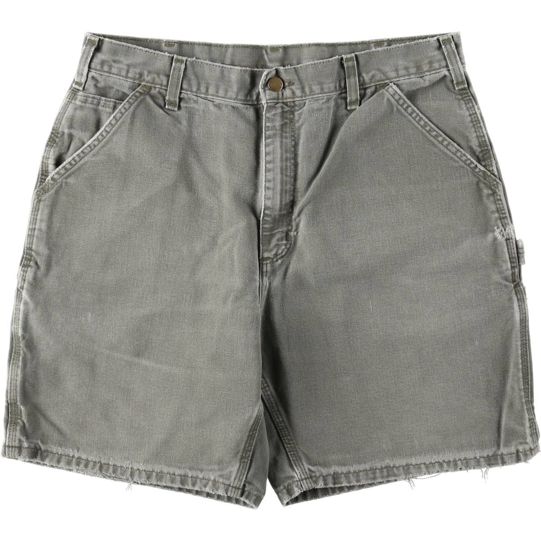 Carhartt Duck Painter Shorts, Shorts, Men's, W36 equivalent cotton Khaki type Vintage Second Hand