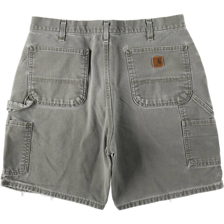 Carhartt Duck Painter Shorts, Shorts, Men's, W36 equivalent cotton Khaki type Vintage Second Hand