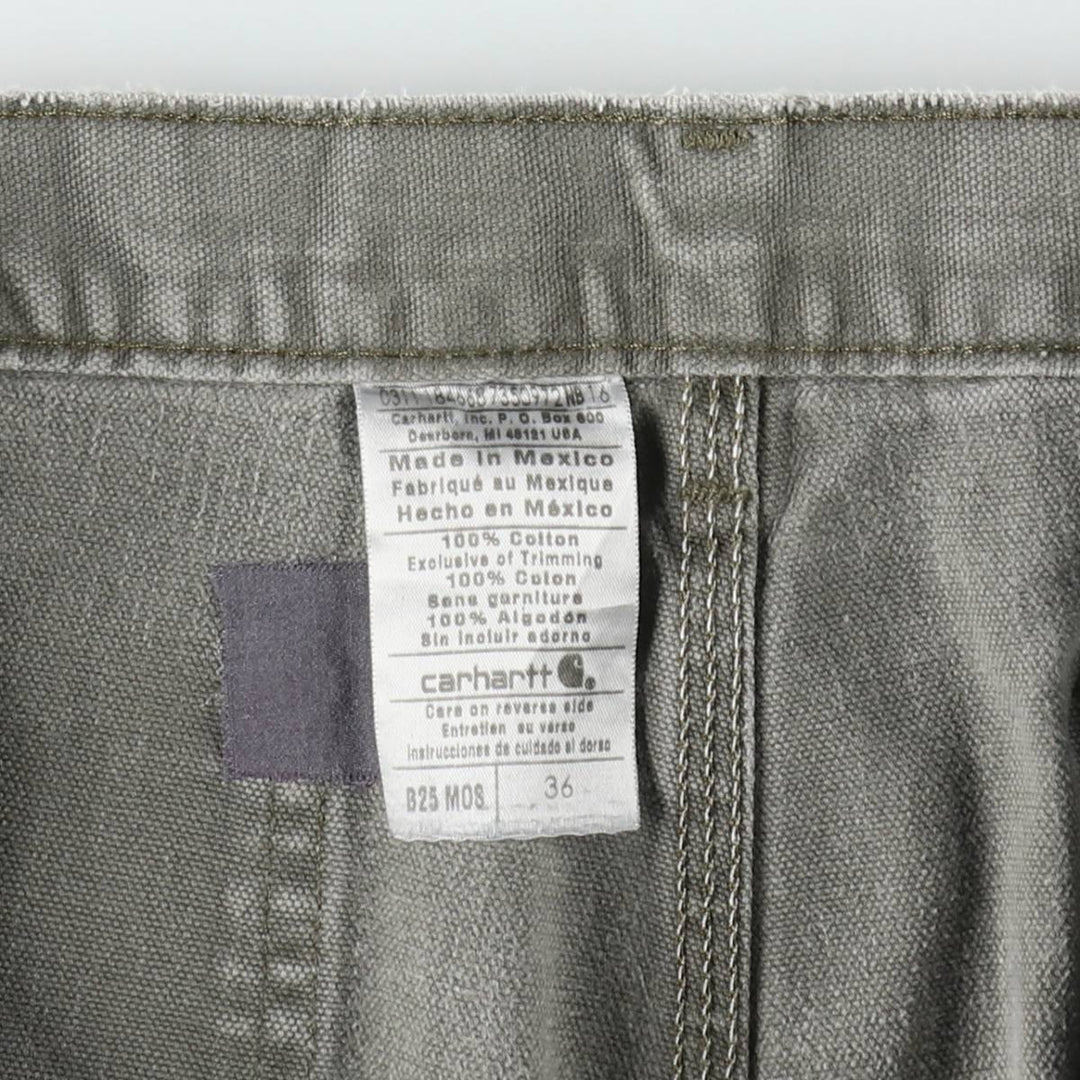 Carhartt Duck Painter Shorts, Shorts, Men's, W36 equivalent cotton Khaki type Vintage Second Hand