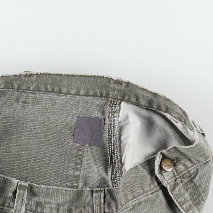 Carhartt Duck Painter Shorts, Shorts, Men's, W36 equivalent cotton Khaki type Vintage Second Hand