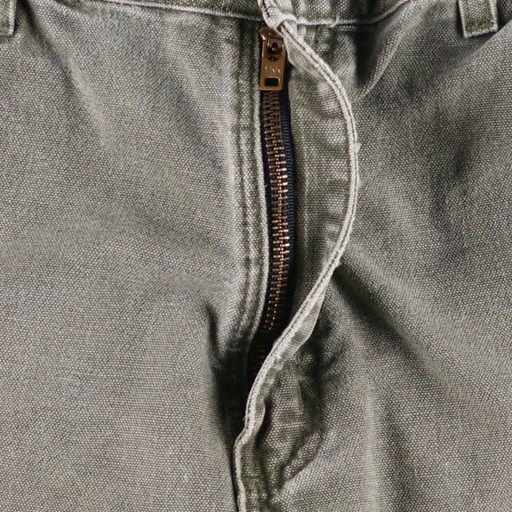 Carhartt Cut-off Duck Canvas Painter Shorts, Men's Size W32 (approx.) cotton gray type Vintage Second Hand