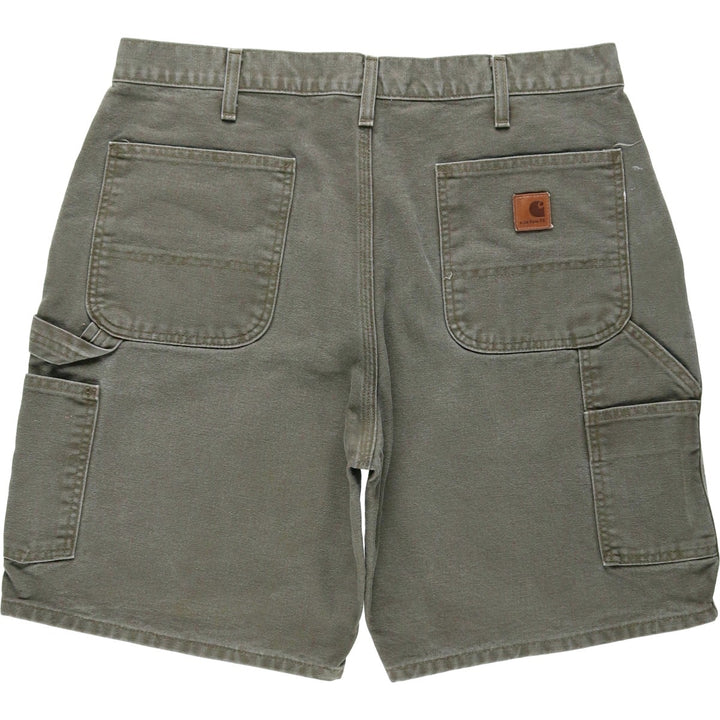 Carhartt Duck Painter Shorts, Shorts, Men's, W36 equivalent cotton Khaki type Vintage Second Hand