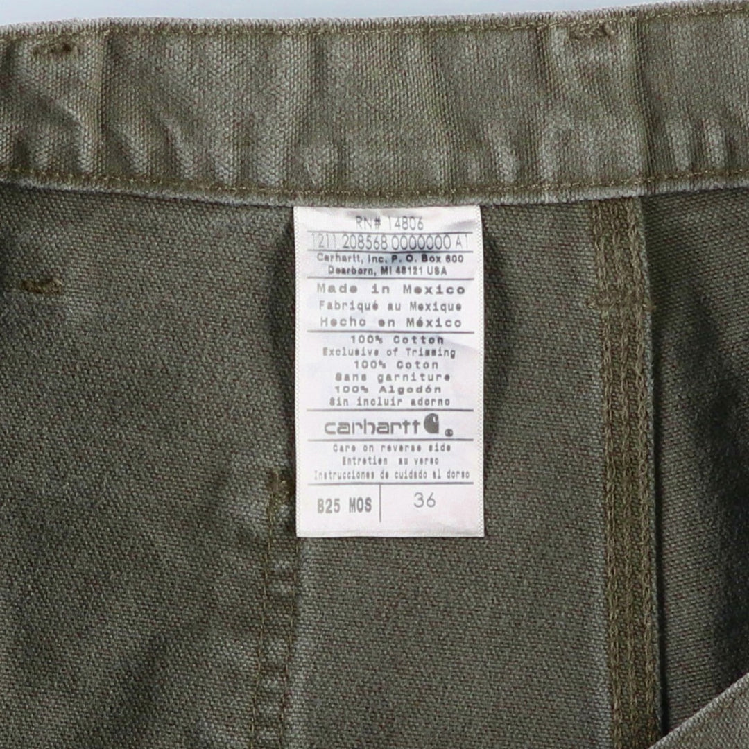 Carhartt Duck Painter Shorts, Shorts, Men's, W36 equivalent cotton Khaki type Vintage Second Hand