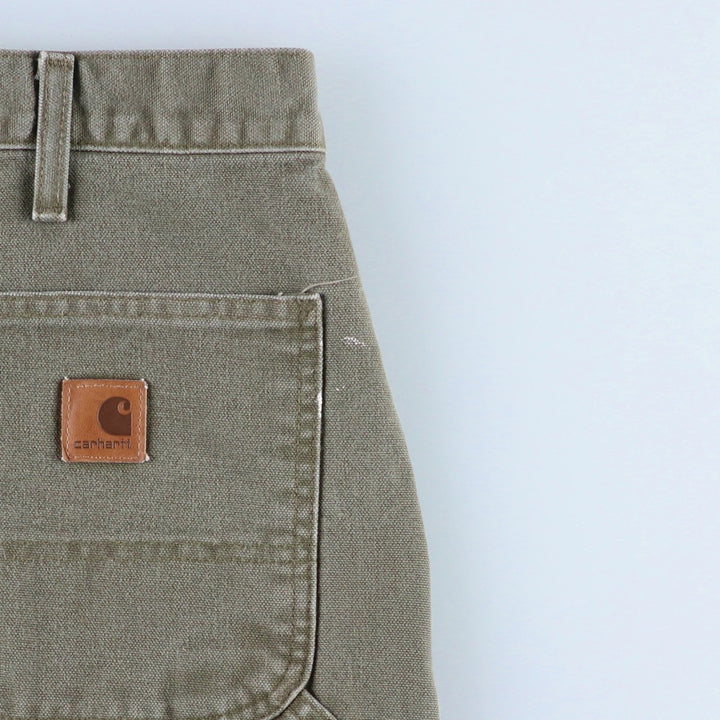 Carhartt Duck Painter Shorts, Shorts, Men's, W36 equivalent cotton Khaki type Vintage Second Hand