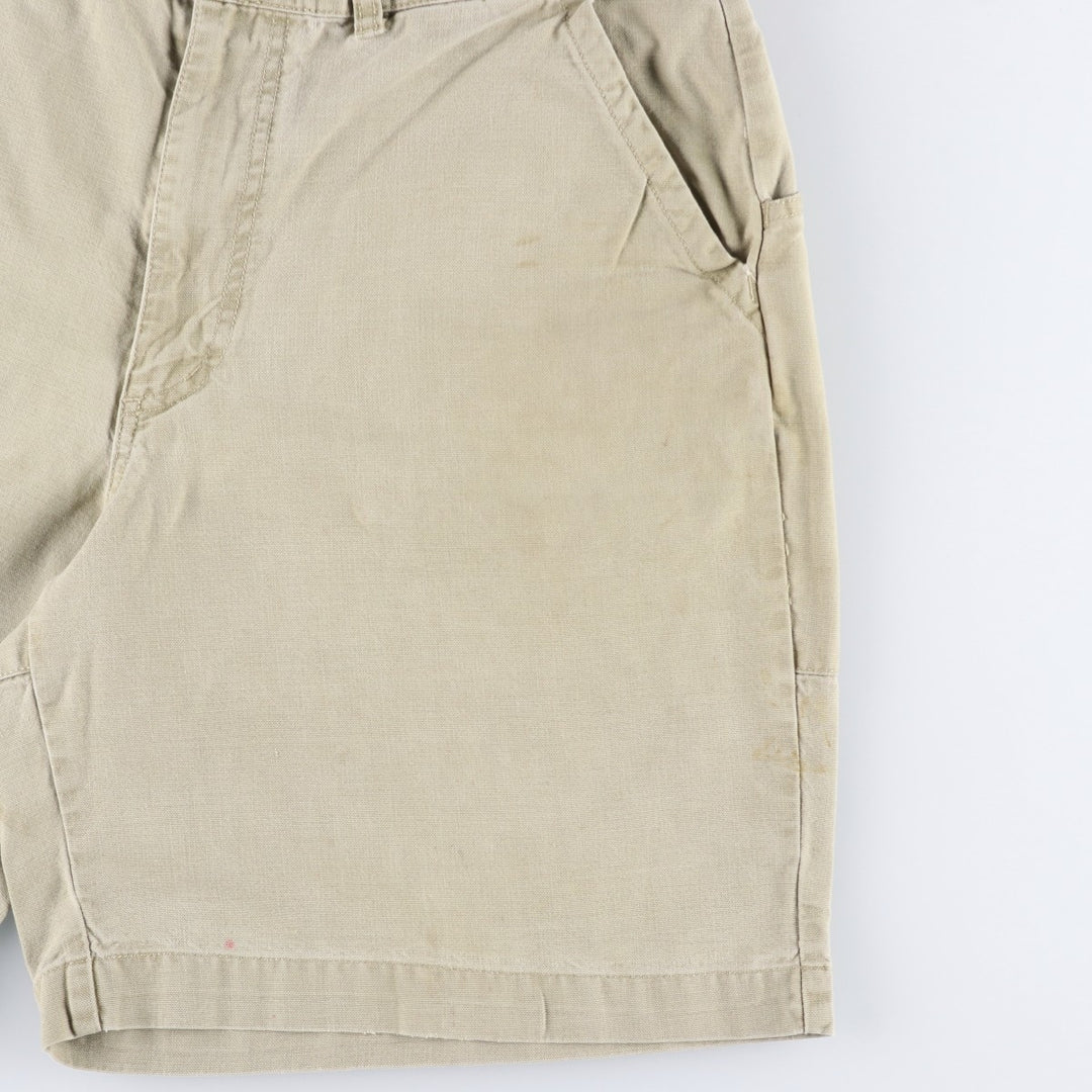 2000'S Patagonia Stand Up Shorts 57211S7 Duck Canvas Shorts Men's W35 equivalent cotton Beige type Vintage Second Hand