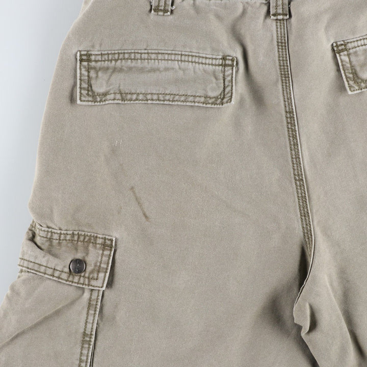 Carhartt Relaxed Fit Duck Cargo Shorts, Men's, W34 equivalent cotton Khaki type Vintage Second Hand
