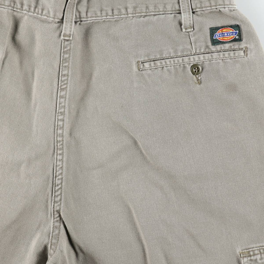 Dickies cargo shorts, men's size W34 (approx.) cotton gray type Vintage Second Hand
