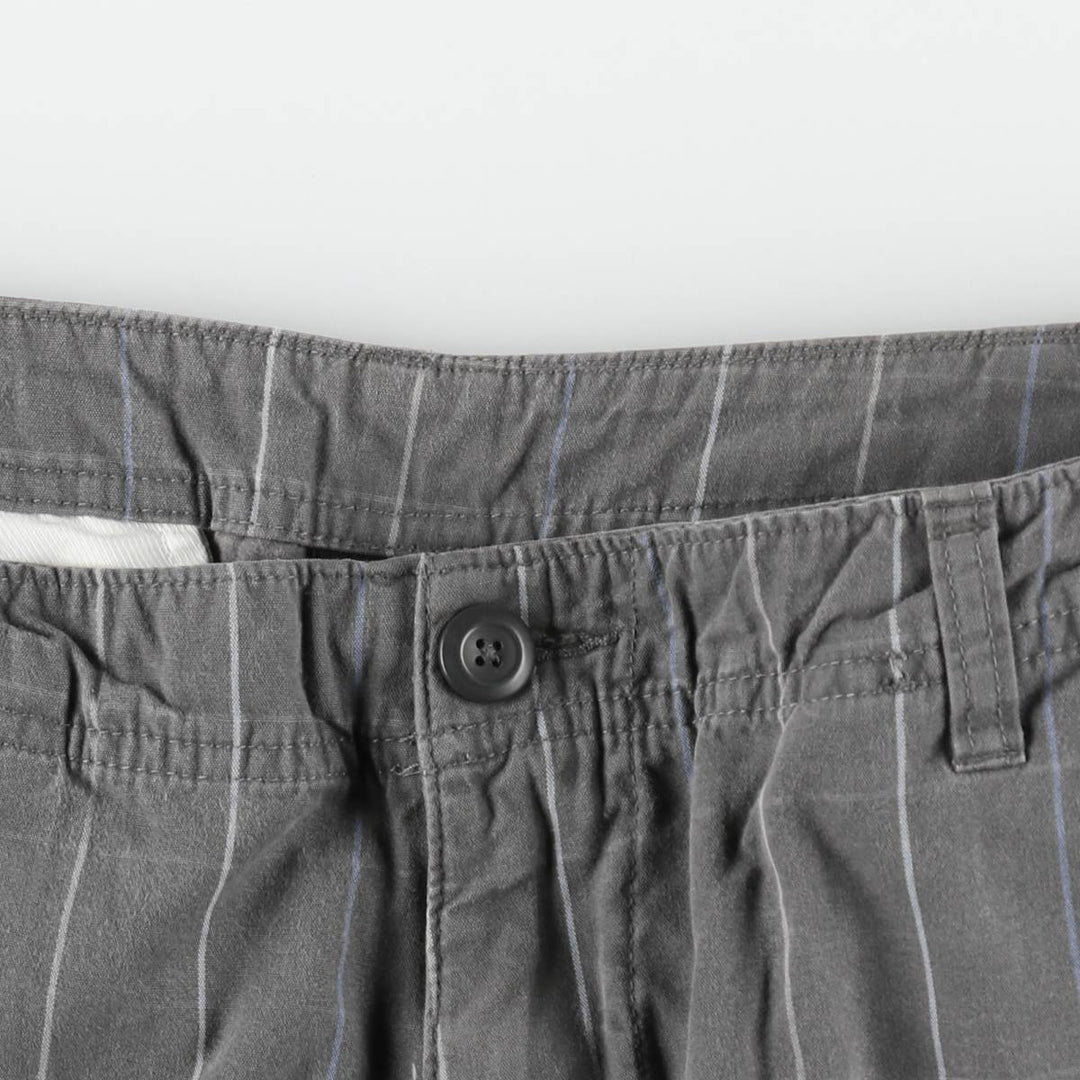 Patagonia 57697SP Check Pattern Cargo Shorts (Men's W33 equivalent) Organic cotton gray type Vintage Second Hand