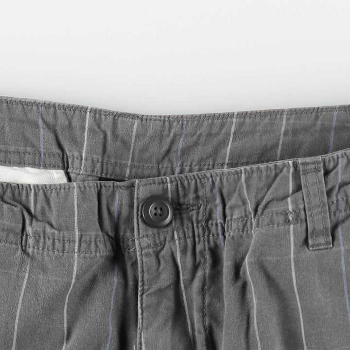 Patagonia 57697SP Check Pattern Cargo Shorts (Men's W33 equivalent) Organic cotton gray type Vintage Second Hand