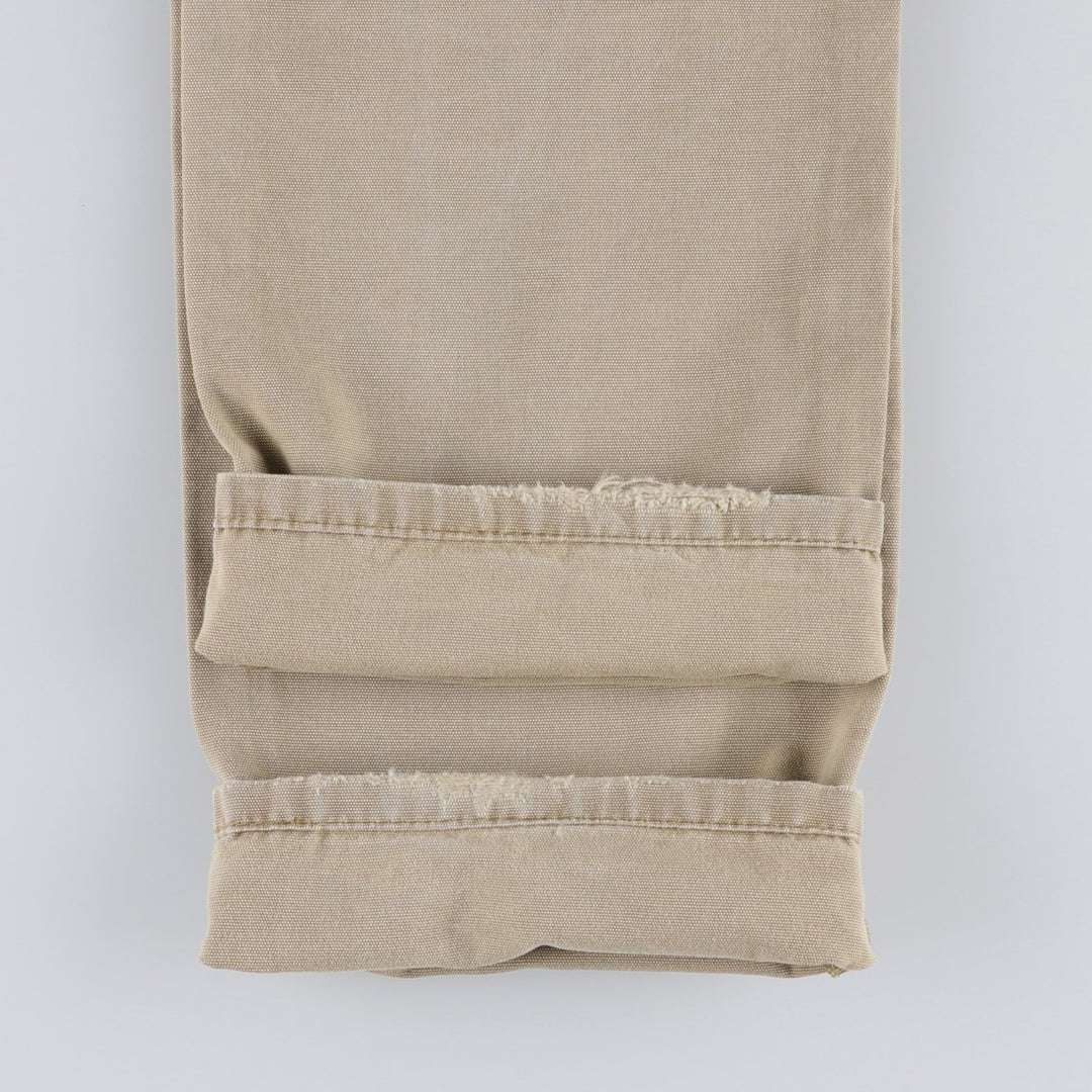 Levi's 514 Straight Denim Pants, Women's Size L (equivalent to W30) cotton Beige type Vintage Second Hand