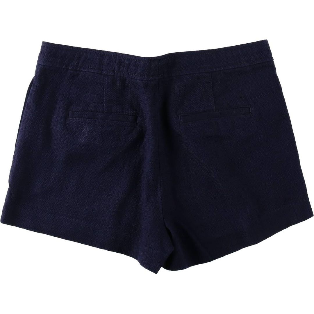 Banana Republic Cotton Shorts, Sailor Pants, Women's XL (equivalent to W31) cotton navy blue type Vintage Second Hand