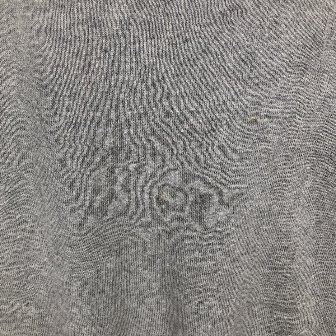 Ralph Lauren POLO by Ralph Lauren V-neck Pima cotton knit vest, men's size XXL Pima Cotton gray type Vintage Second Hand