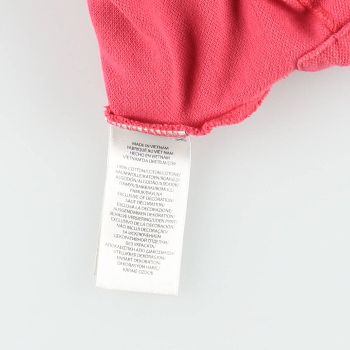 Ralph Lauren POLO RALPH LAUREN CLASSIC FIT short sleeve polo shirt for men size L cotton red type Vintage Second Hand