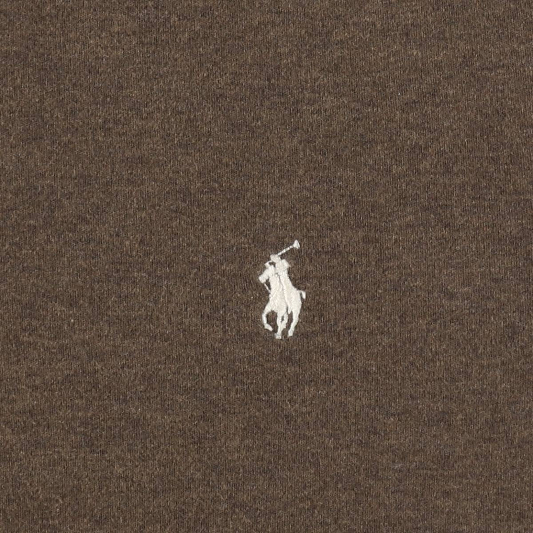 Ralph Lauren POLO RALPH LAUREN short sleeve polo shirt men's XL equivalent cotton brown type Vintage Second Hand