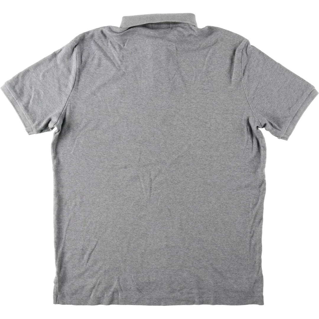 Ralph Lauren POLO RALPH LAUREN short sleeve polo shirt men's size L cotton gray type Vintage Second Hand