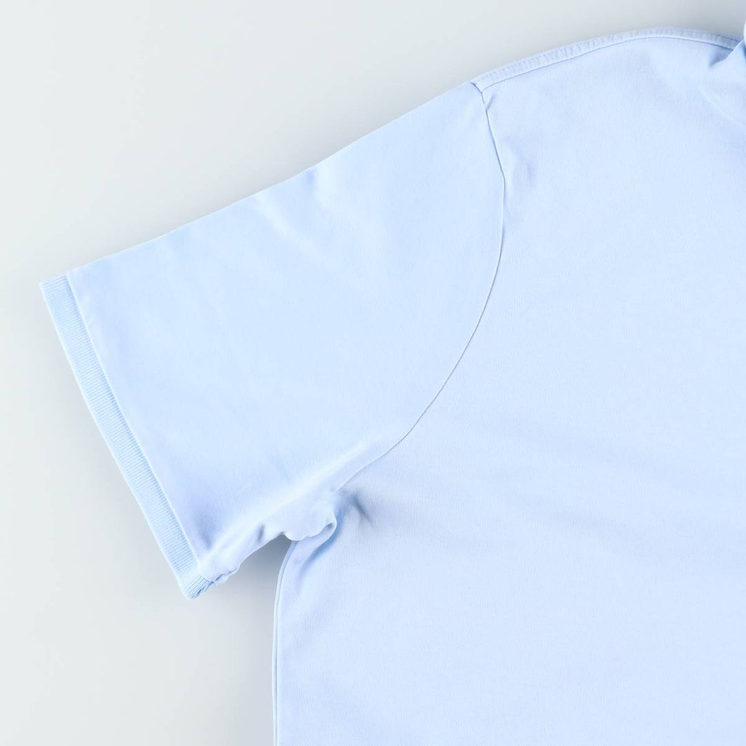 Ralph Lauren POLO RALPH LAUREN short sleeve polo shirt men's size L cotton Blue type light blue Vintage Second Hand