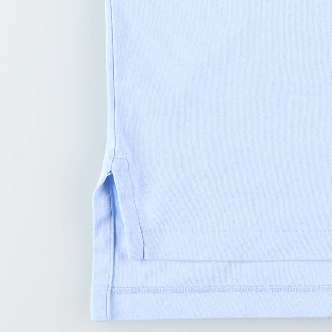 Ralph Lauren POLO RALPH LAUREN short sleeve polo shirt men's size L cotton Blue type light blue Vintage Second Hand