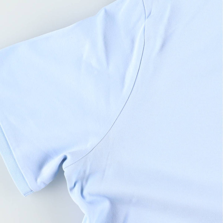 Ralph Lauren POLO RALPH LAUREN short sleeve polo shirt men's size L cotton Blue type light blue Vintage Second Hand