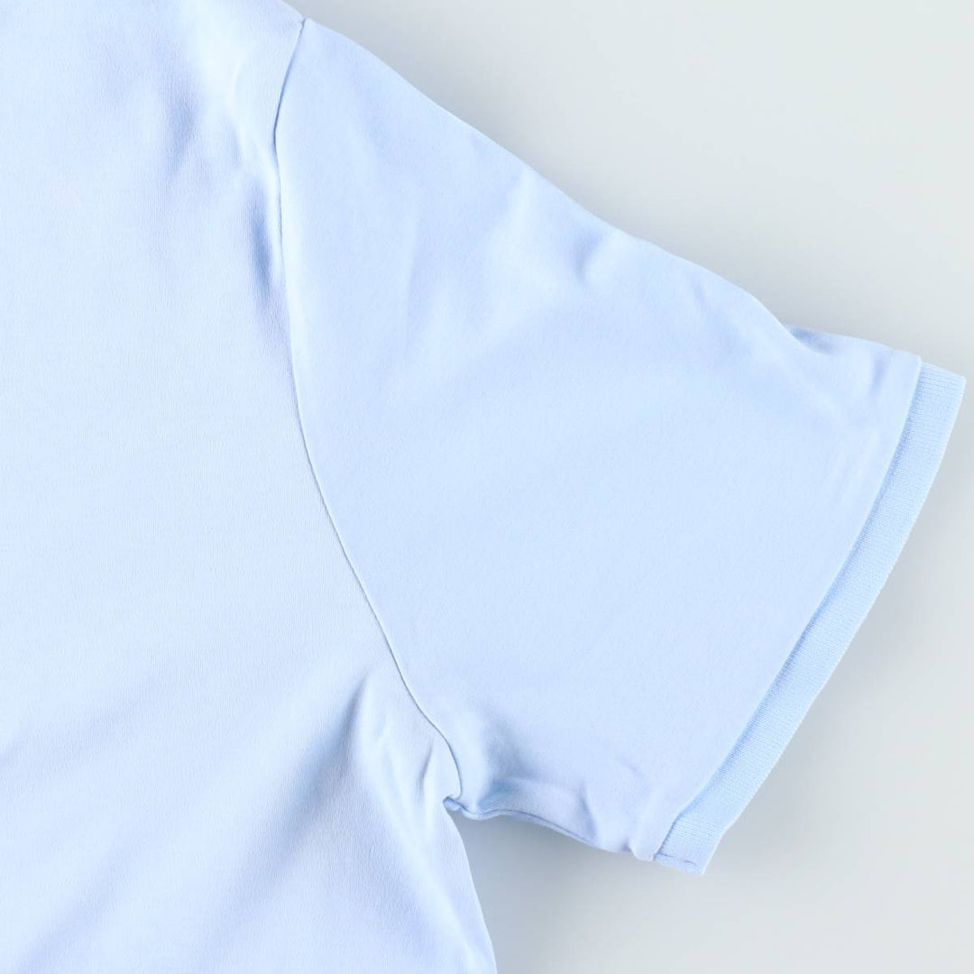 Ralph Lauren POLO RALPH LAUREN short sleeve polo shirt men's size L cotton Blue type light blue Vintage Second Hand