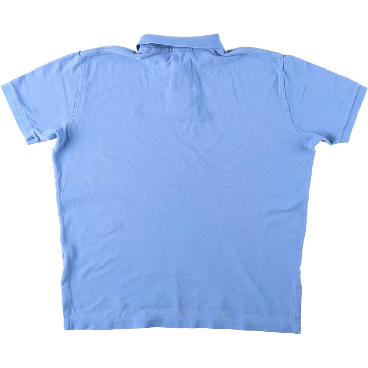 Ralph Lauren POLO RALPH LAUREN short sleeve polo shirt men's size L cotton blue type Vintage Second Hand