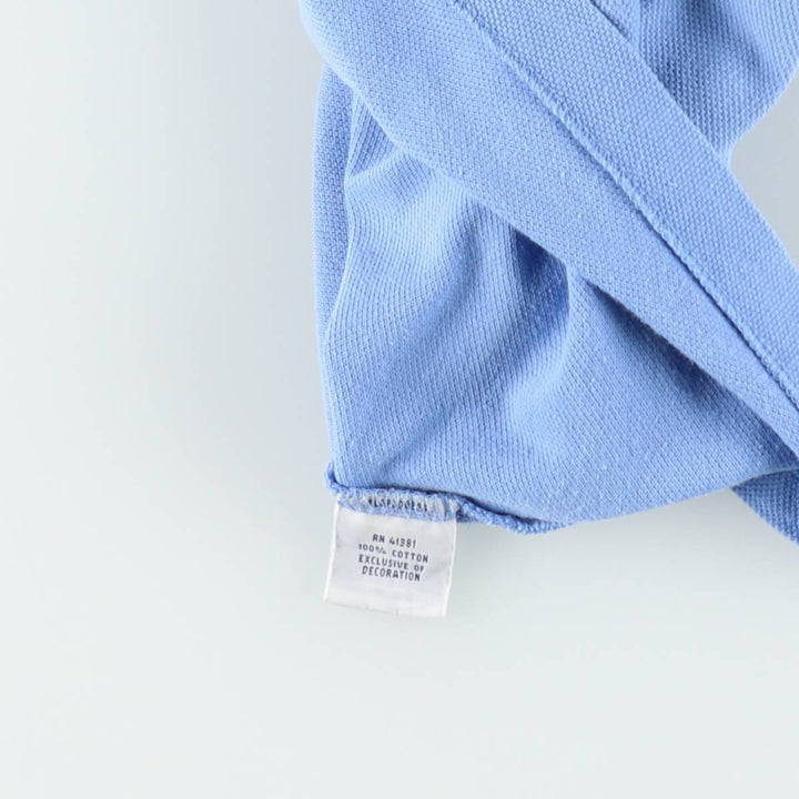 Ralph Lauren POLO RALPH LAUREN short sleeve polo shirt men's size L cotton blue type Vintage Second Hand