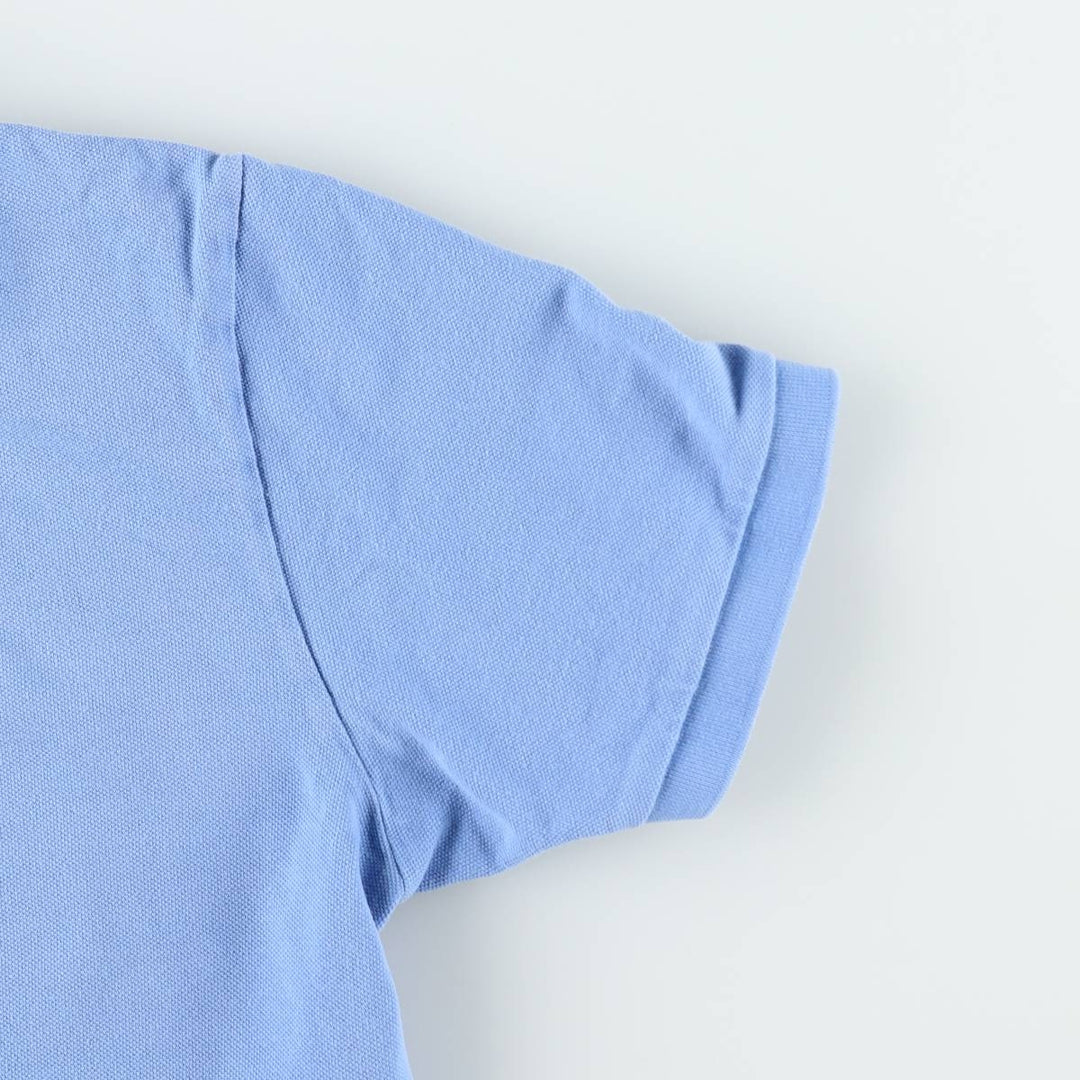 Ralph Lauren POLO RALPH LAUREN short sleeve polo shirt men's size L cotton blue type Vintage Second Hand