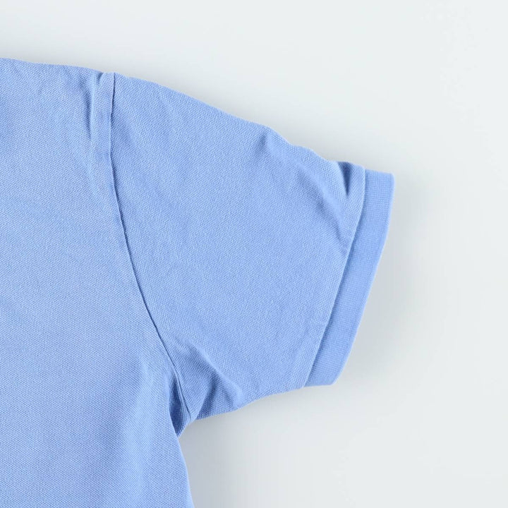 Ralph Lauren POLO RALPH LAUREN short sleeve polo shirt men's size L cotton blue type Vintage Second Hand