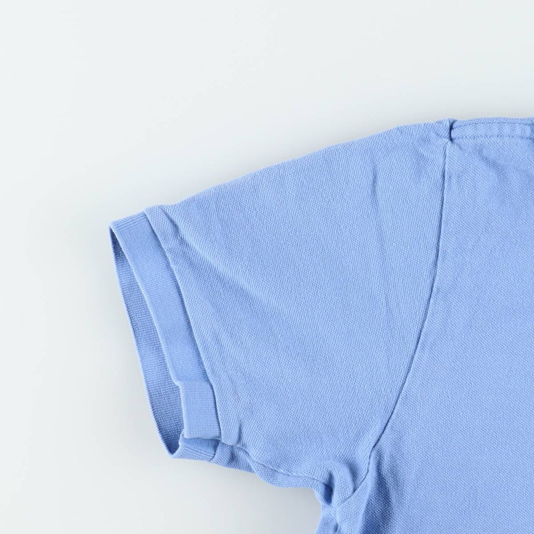 Ralph Lauren POLO RALPH LAUREN short sleeve polo shirt men's size L cotton blue type Vintage Second Hand
