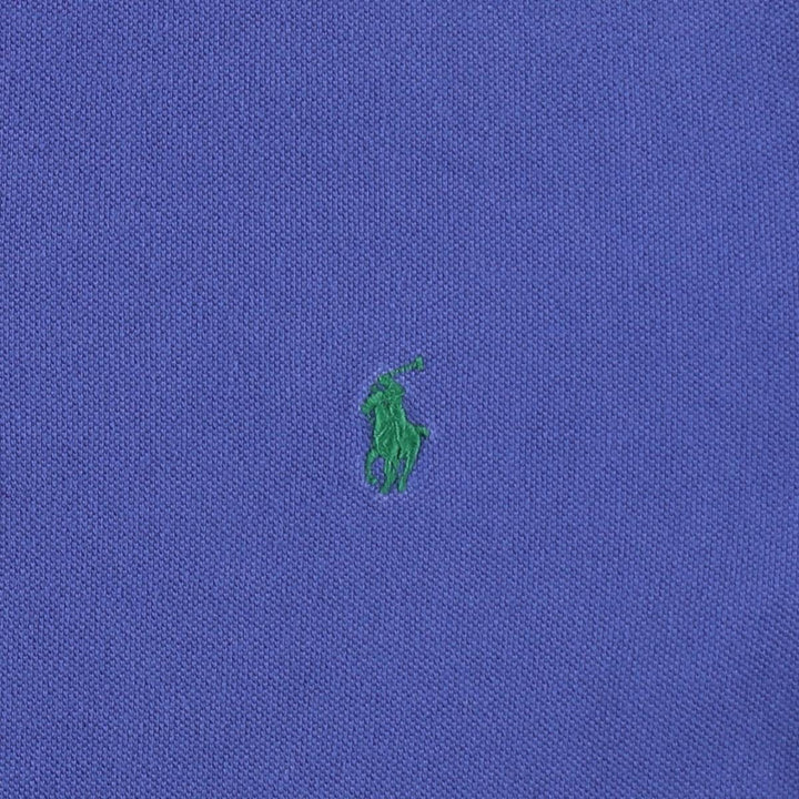 Ralph Lauren POLO RALPH LAUREN CLASSIC FIT short sleeve polo shirt men's XL equivalent cotton blue type Vintage Second Hand