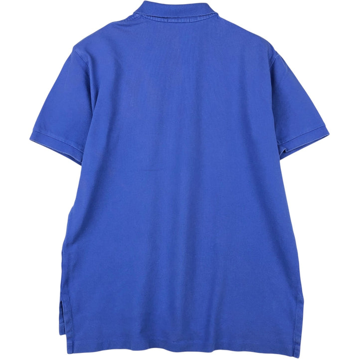 Ralph Lauren POLO RALPH LAUREN CLASSIC FIT short sleeve polo shirt for men size L cotton Blue type light blue Vintage Second Hand