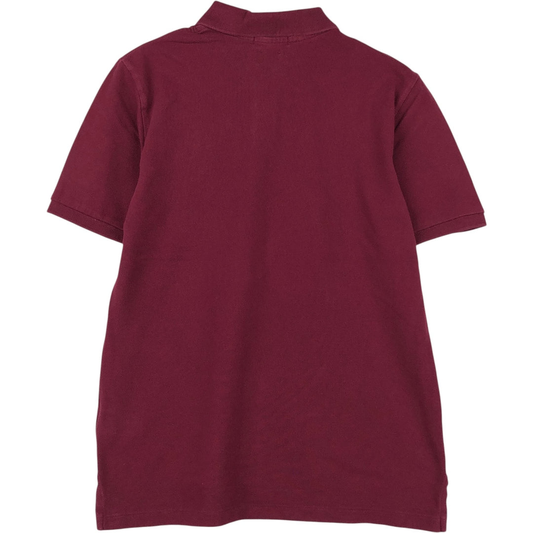 Ralph Lauren POLO RALPH LAUREN CLASSIC FIT short sleeve polo shirt men's XL equivalent cotton Red type red-purple Vintage Second Hand