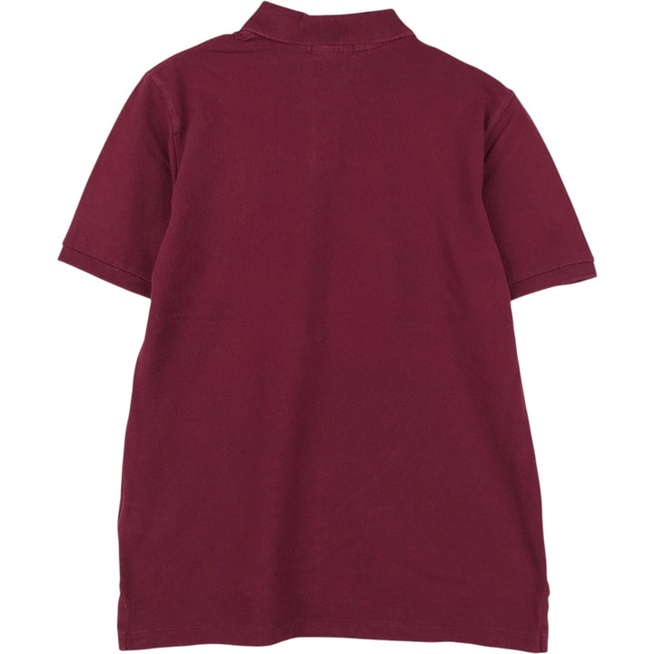 Ralph Lauren POLO RALPH LAUREN CLASSIC FIT short sleeve polo shirt men's XL equivalent cotton Red type red-purple Vintage Second Hand