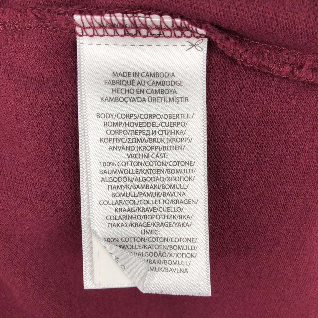 Ralph Lauren POLO RALPH LAUREN CLASSIC FIT short sleeve polo shirt men's XL equivalent cotton Red type red-purple Vintage Second Hand