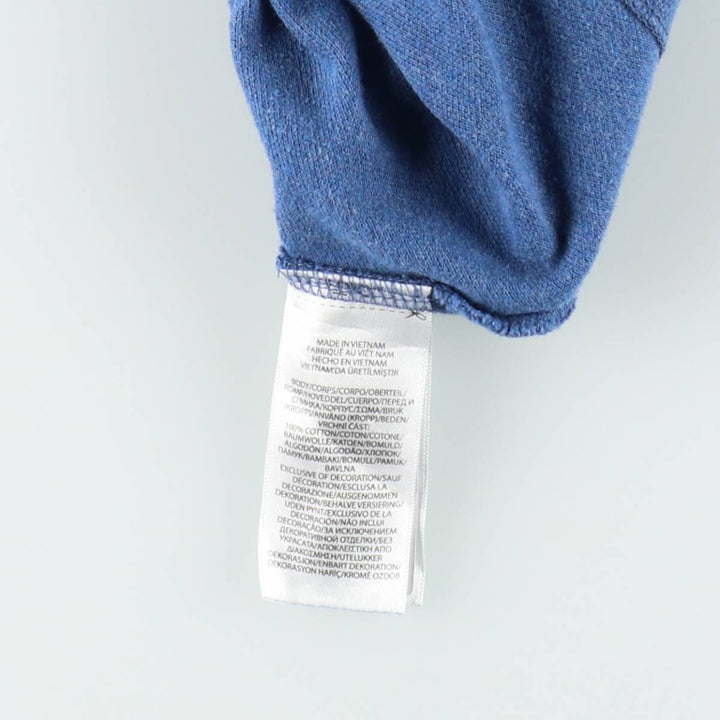 Ralph Lauren POLO RALPH LAUREN CLASSIC FIT short sleeve polo shirt men's XL equivalent cotton blue type Vintage Second Hand