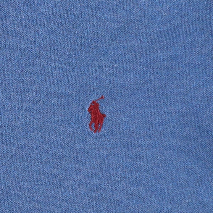 Ralph Lauren POLO RALPH LAUREN CLASSIC FIT short sleeve polo shirt men's XL equivalent cotton blue type Vintage Second Hand