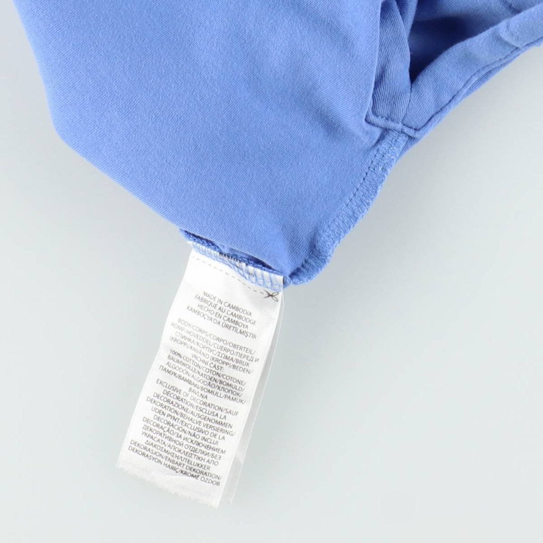 Ralph Lauren POLO RALPH LAUREN CLASSIC FIT short sleeve polo shirt men's XL equivalent cotton blue type Vintage Second Hand
