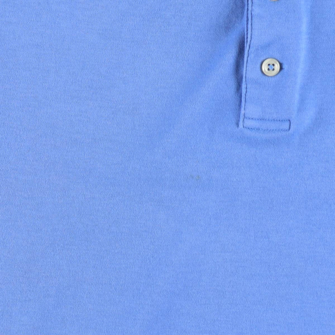 Ralph Lauren POLO RALPH LAUREN CLASSIC FIT short sleeve polo shirt men's XL equivalent cotton blue type Vintage Second Hand