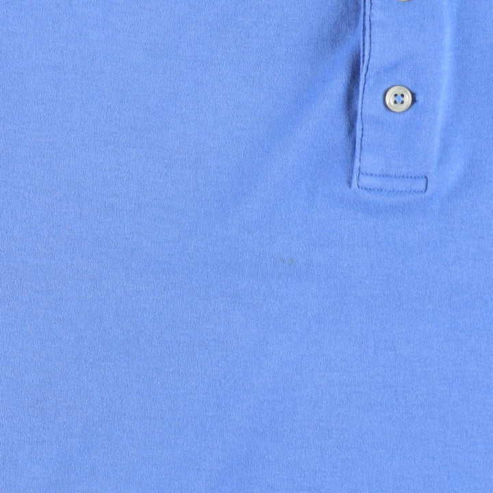 Ralph Lauren POLO RALPH LAUREN CLASSIC FIT short sleeve polo shirt men's XL equivalent cotton blue type Vintage Second Hand
