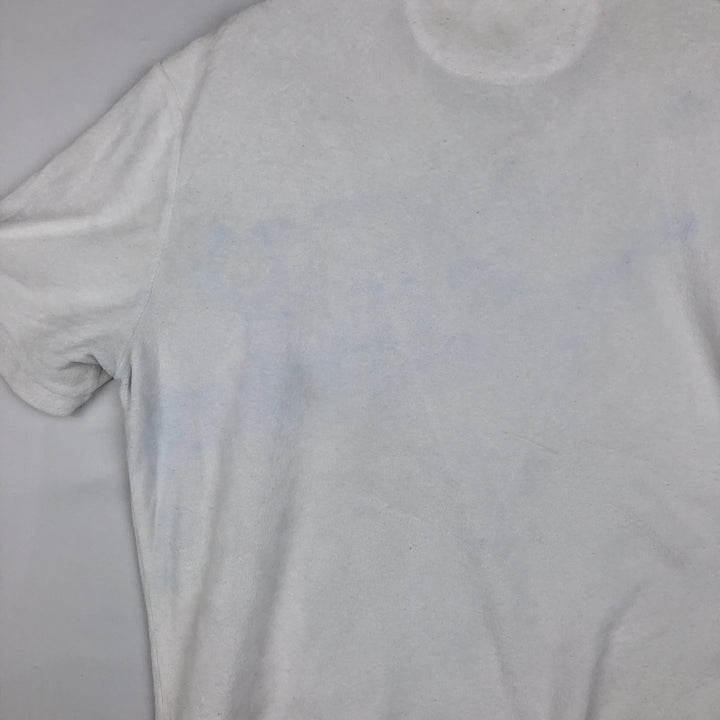 Ralph Lauren POLO RALPH LAUREN Skipper Short-Sleeve Polo Shirt, Men's Size XL (approx.) cotton white type Vintage Second Hand
