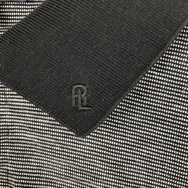 Ralph Lauren POLO GOLF Short Sleeve Polo Shirt Men's XL Pima Cotton black type Vintage Second Hand