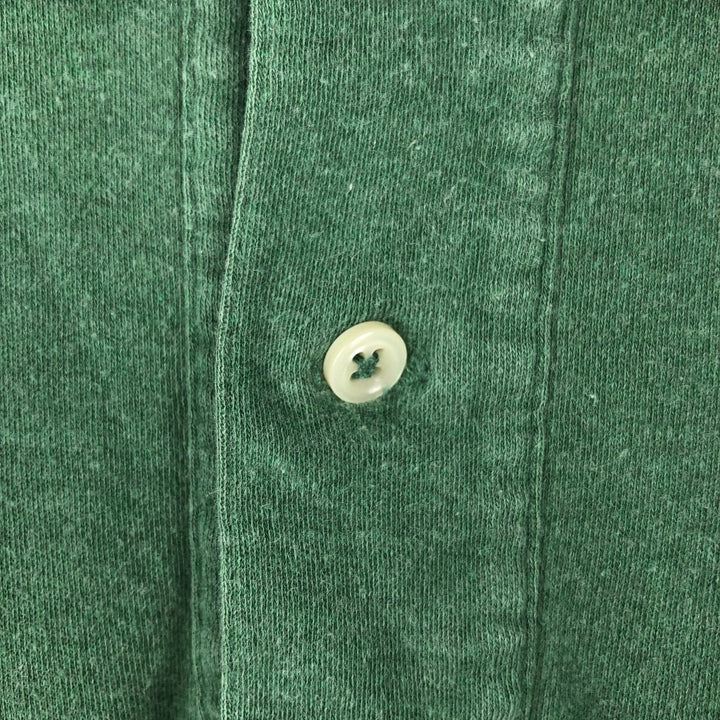 Ralph Lauren POLO by Ralph Lauren short sleeve polo shirt, men's size L cotton green type Vintage Second Hand