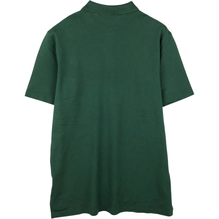 Ralph Lauren POLO GOLF Polo Golf short sleeve polo shirt for men size L Pima Cotton green type Vintage Second Hand