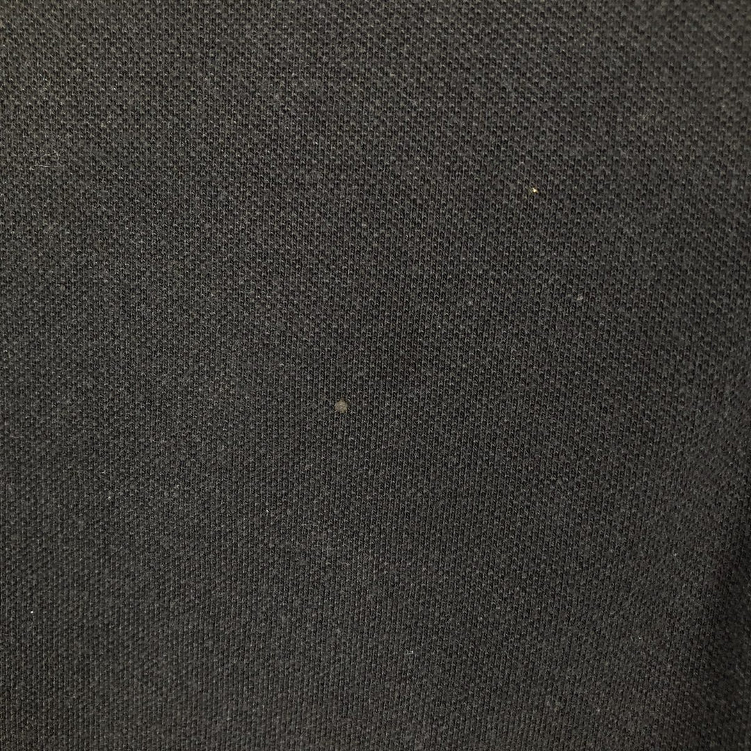 Ralph Lauren POLO by Ralph Lauren short sleeve polo shirt, men's XL size cotton black type Vintage Second Hand