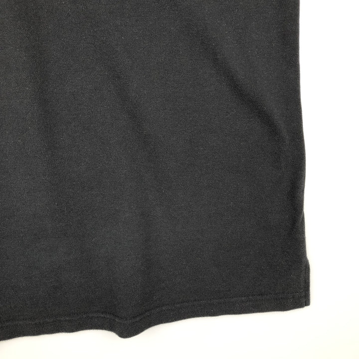 Ralph Lauren POLO by Ralph Lauren short sleeve polo shirt, men's XL size cotton black type Vintage Second Hand