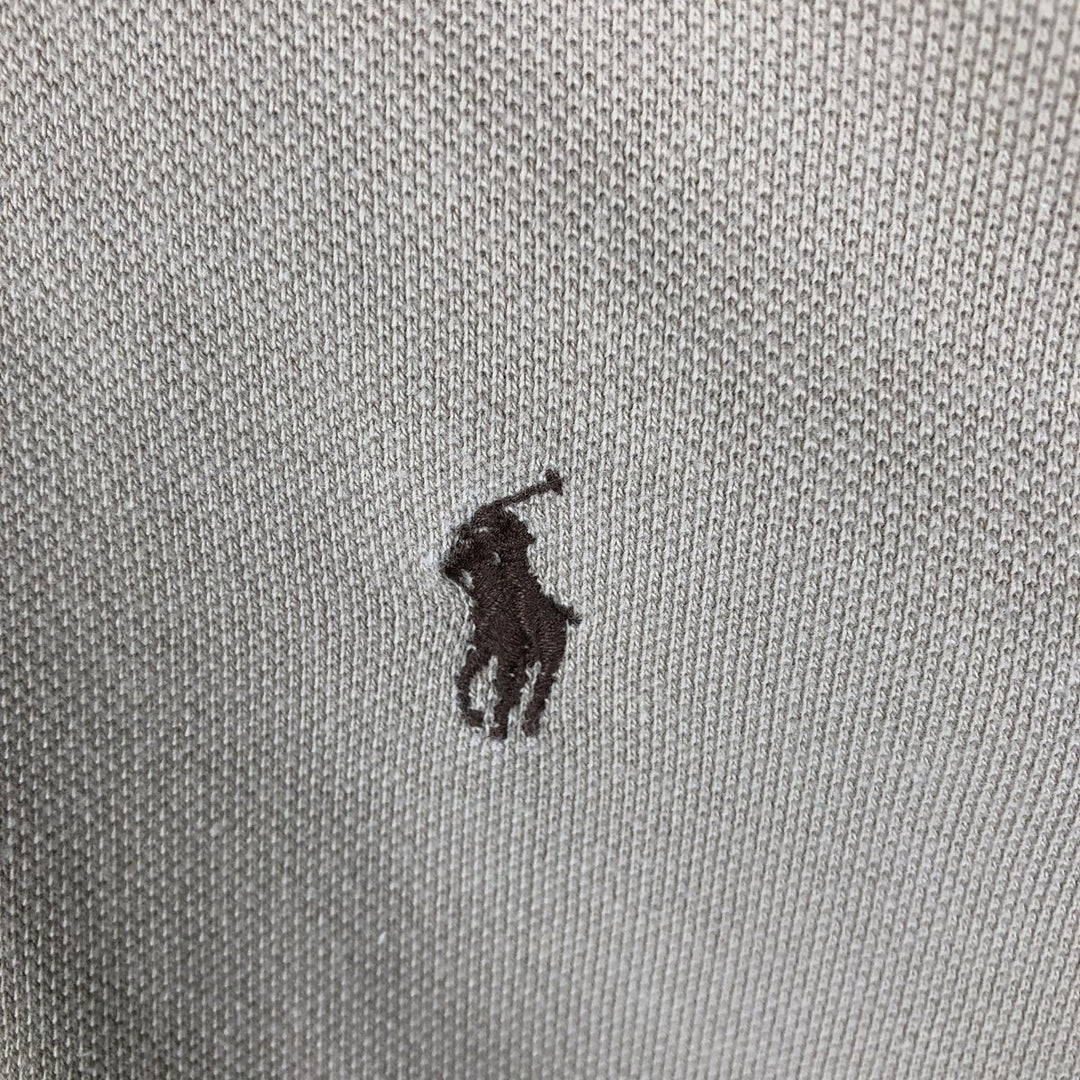 Ralph Lauren POLO by Ralph Lauren short sleeve polo shirt, men's size L cotton Beige type Vintage Second Hand