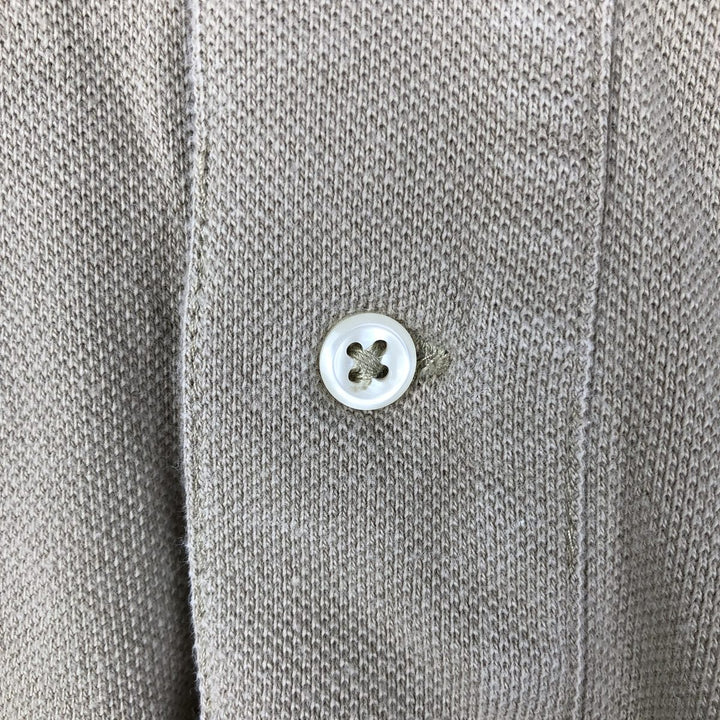 Ralph Lauren POLO by Ralph Lauren short sleeve polo shirt, men's size L cotton Beige type Vintage Second Hand