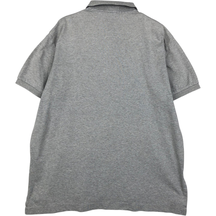 Ralph Lauren POLO by Ralph Lauren short sleeve polo shirt, men's size L cotton gray type Vintage Second Hand