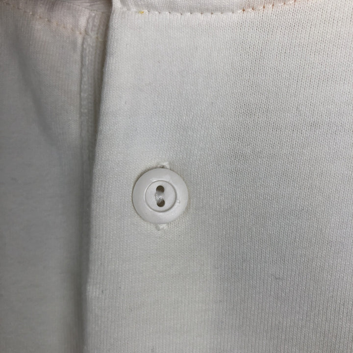 2000'S Ralph Lauren POLO JEANS COMPANY Short-Sleeve Polo Shirt, Men's Size L (approx.) cotton white type Vintage Second Hand