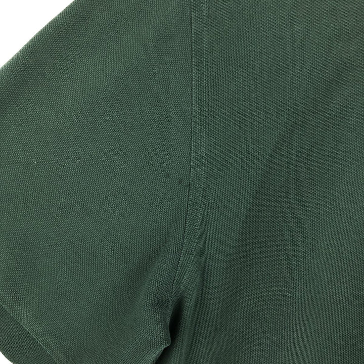 Brooks Brothers Est.1818 short sleeve polo shirt, men's size XL cotton Green type dark green Vintage Second Hand